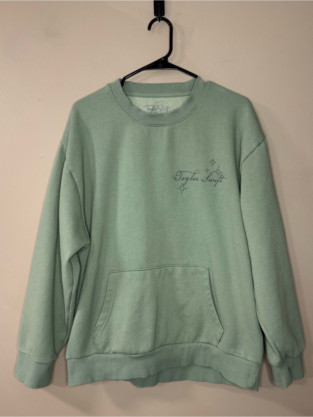 Taylor Swift Self-Titled Danced All Night Long Kanga Pocket Crewneck Sweatshirt